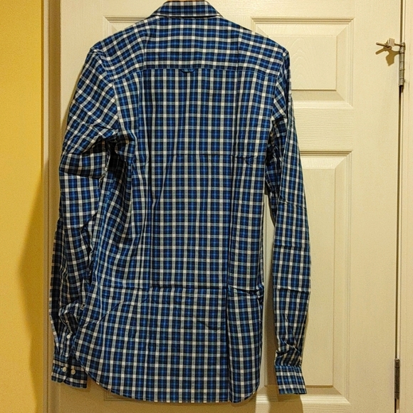 American Tall button down plaid shirt - Picture 3 of 4